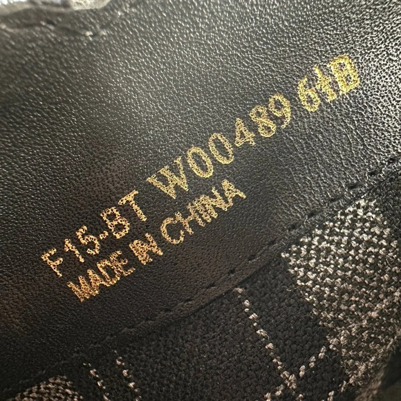 Cole Haan Minna Bootie Black Suede Size 6.5 Buckle Straps Stacked Heel GRAND OS - Picture 10 of 10